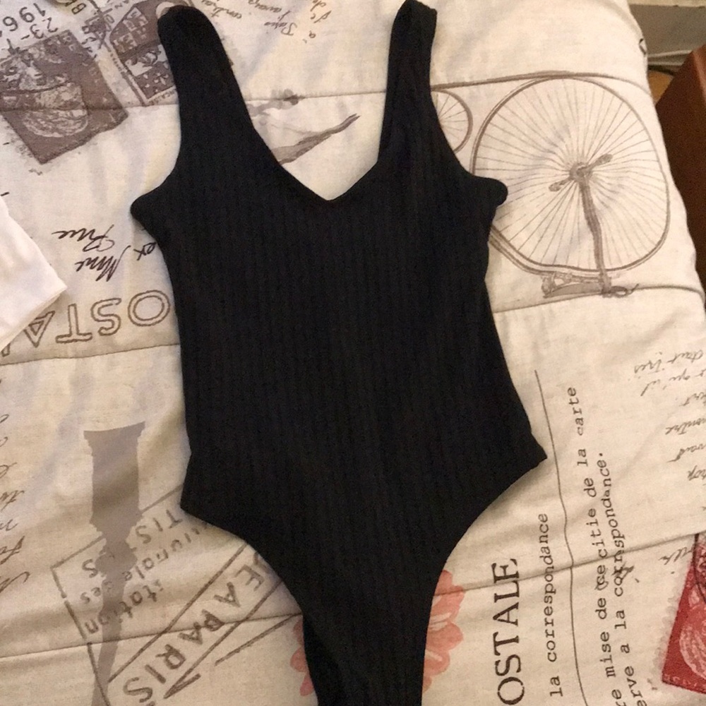 Ribbed Bodysuit